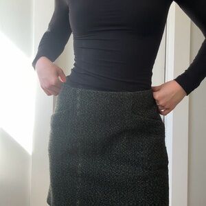 Outback Red Black Tweed Pencil Skirt